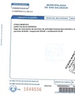 Recibo de permiso